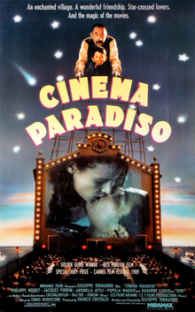Poster for Cinema Paradiso (1988).