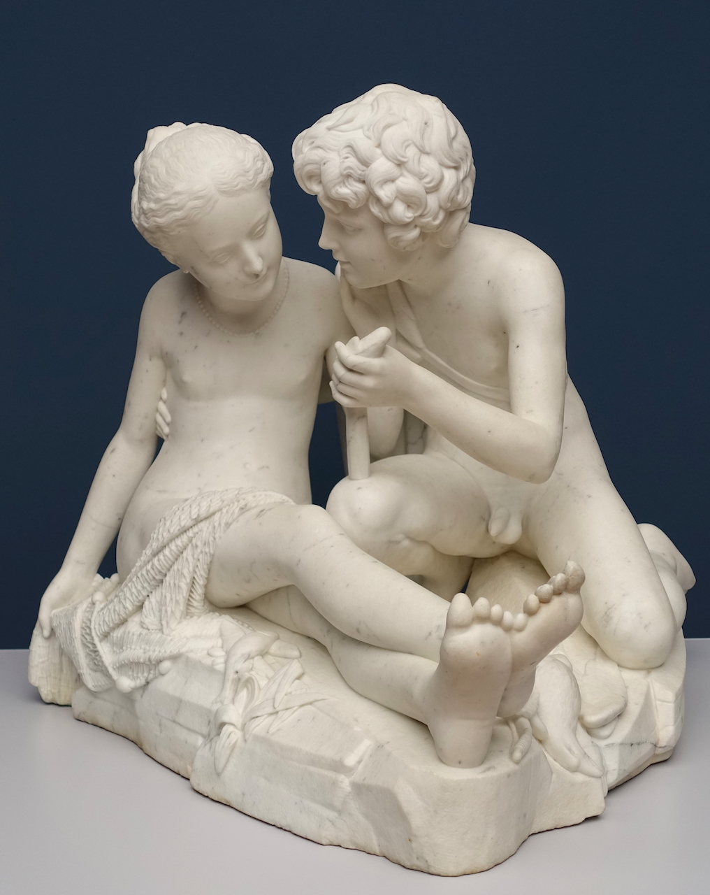 Daphnis and Chloe (1828). John-Étienne Chaponnière (1801–1835). Villa Vauban, Luxembourg City, Luxembourg.