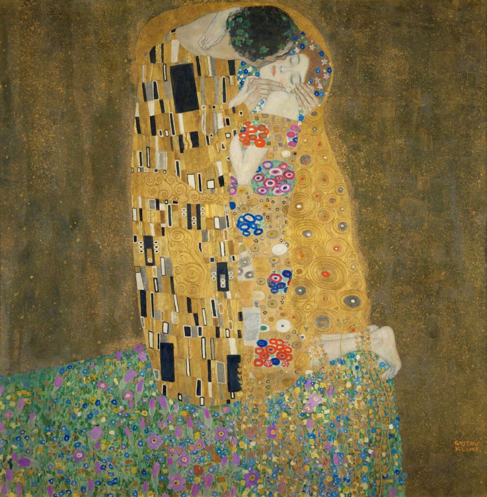 The Kiss (1907/1908). Gustav Klimt (1862–1918).